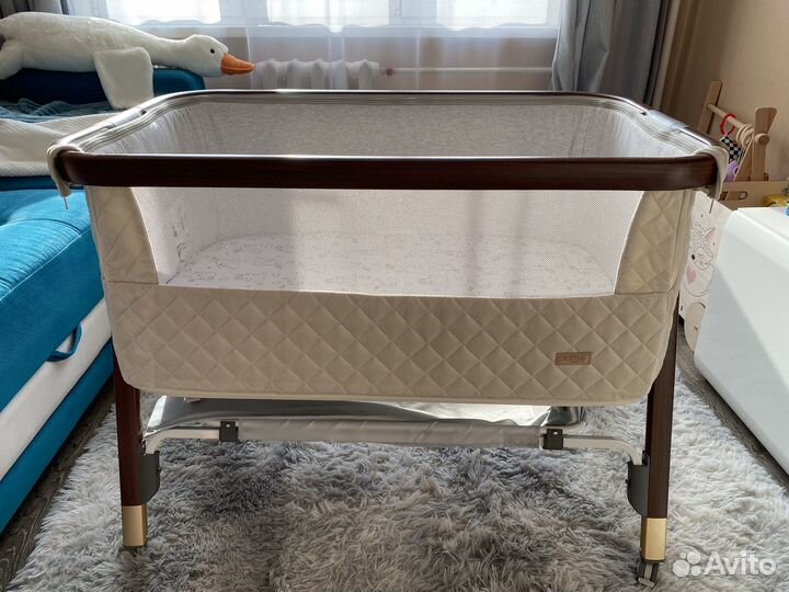 Колыбель Tutti Bambini CoZee Luxe с колесами