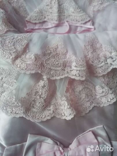 Красивый конверт на выписку для девочки