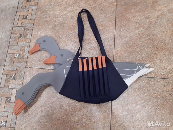 Чучела гусей 12 штук