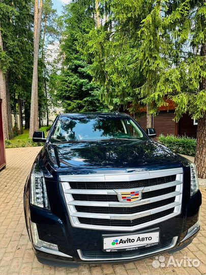 Cadillac Escalade 6.2 AT, 2018, 175 000 км