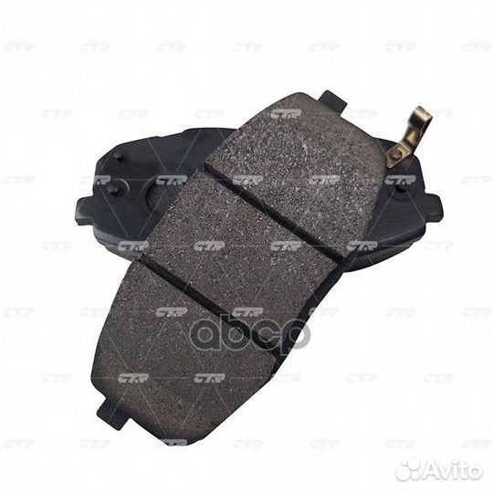 Ckkh-40 колодки тормозные дисковые перед CTR 80