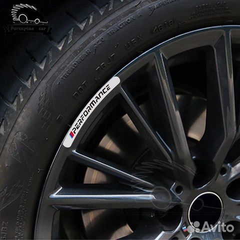 Стикеры m perfomance на колеса бмв