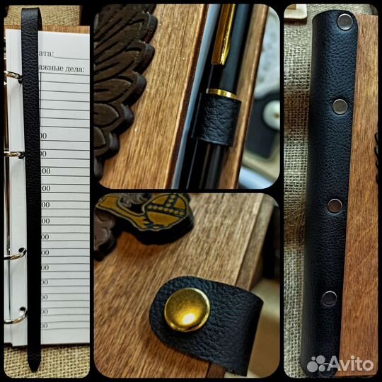 Деревянный блокнот/ ежедневник/ планер 