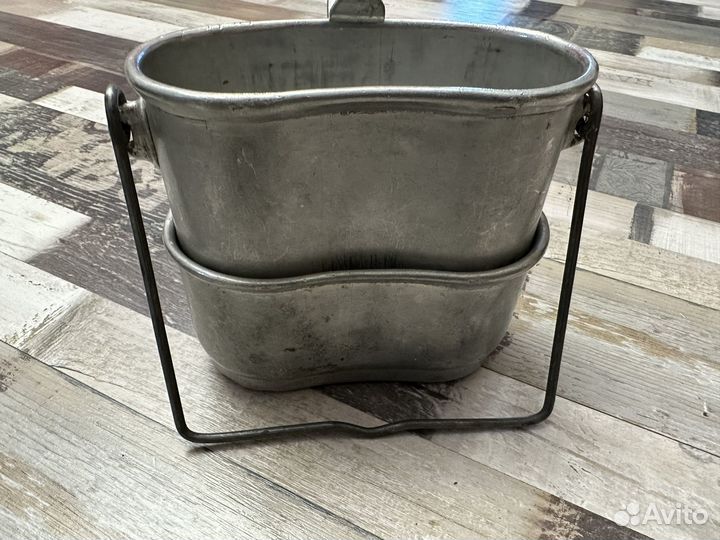 Котелок алюминевый армейский