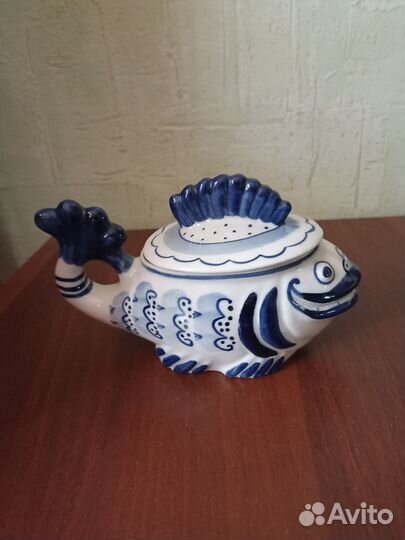 Гжель СССР посуда