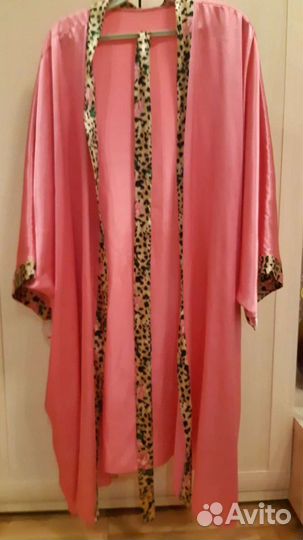 Халат женский шелковый