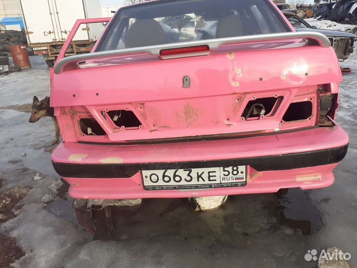 Задний бампер ваз 2115