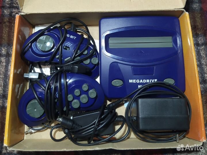 16 bit игровая приставка Megadrive mini