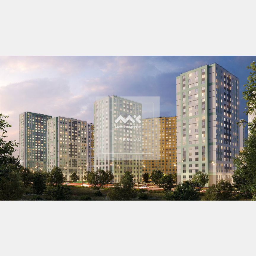 Квартира-студия, 20,3 м², 9/21 эт.