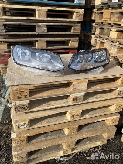 Фары на touareg нф