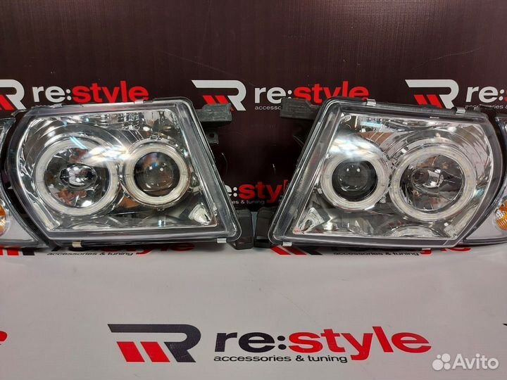 Фары Nissan Patrol 61 LED Светлые