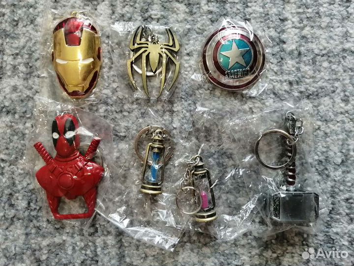 Брелоки Марвел Marvel