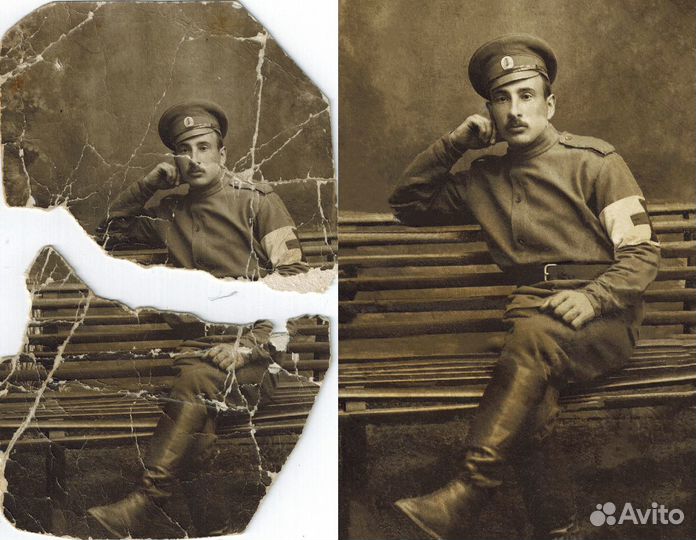 Реставрация фотографий, ретушь