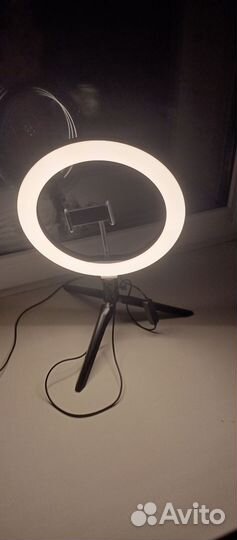 Свет для съемки кольцевая лампа