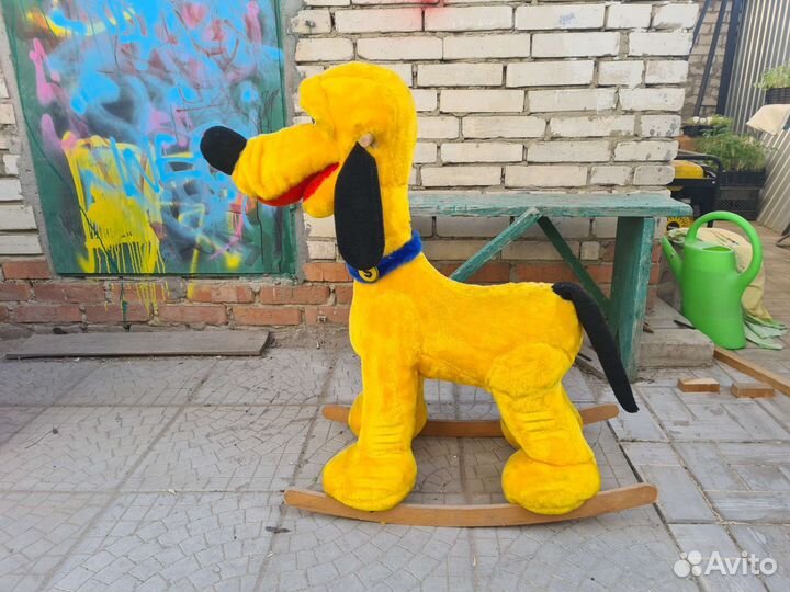 Детская собака качалка