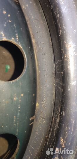 Диск штампованный Daewoo Nexia R13