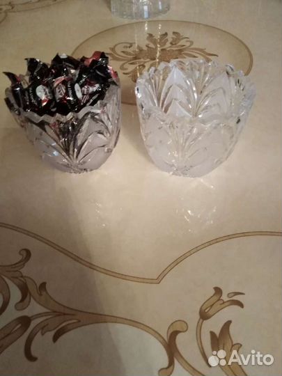 Хрустальная ваза