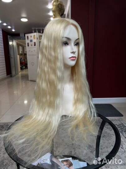 Система из натуральных волос блонд