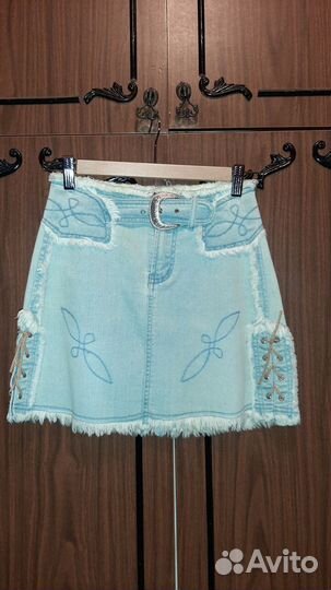 Джинсовая юбка