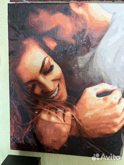 Картины по номерам раскрашенная