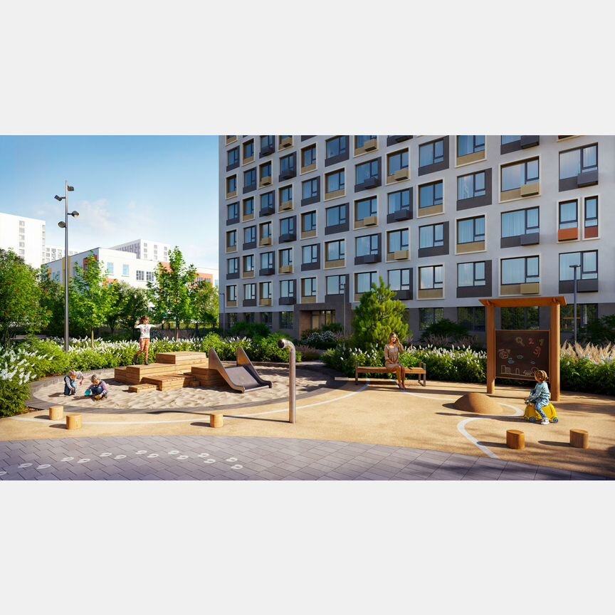 Квартира-студия, 28,7 м², 3/15 эт.