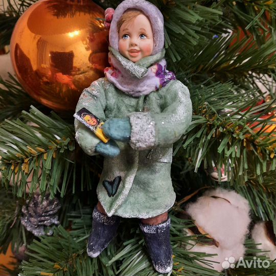 Елочная игрушка Алёнка