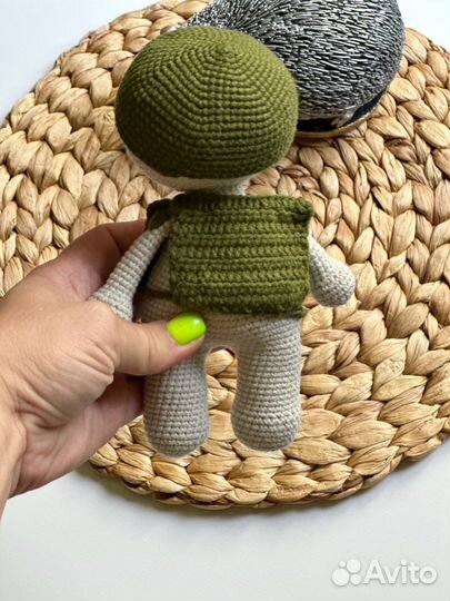 Солдат вязаный