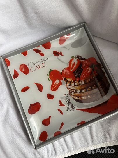 Блюдо для торта с лопаткой