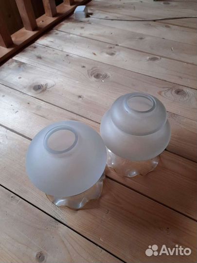 Плафон стеклянный