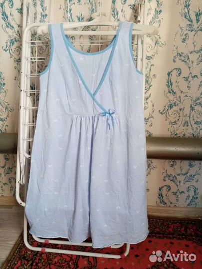 Ночная сорочка для кормячих мам, 46р