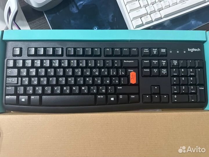 Проводная клавиатура Logitech K120
