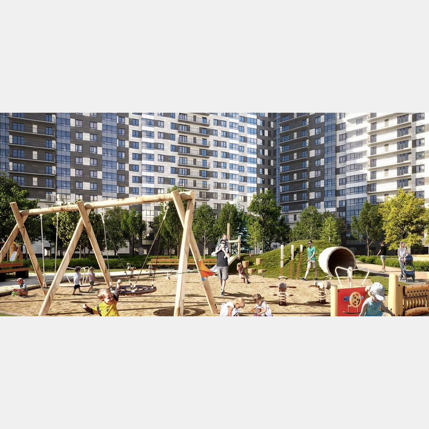 2-к. квартира, 45,4 м², 20/24 эт.