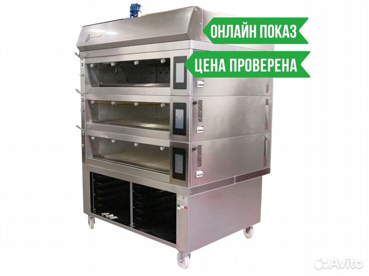 Печь подовая Logiudice Forni LFM-4T6040 (комплект)