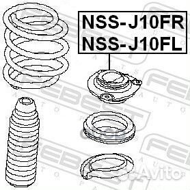 Опора амортизационной стойки перед прав NSS