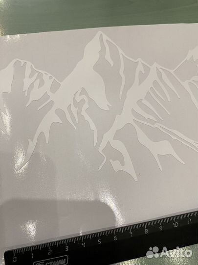 Большие наклейки на авто