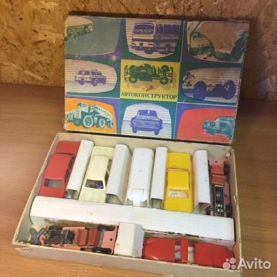 Автоконструктор СССР редкость раритет игрушка СССР
