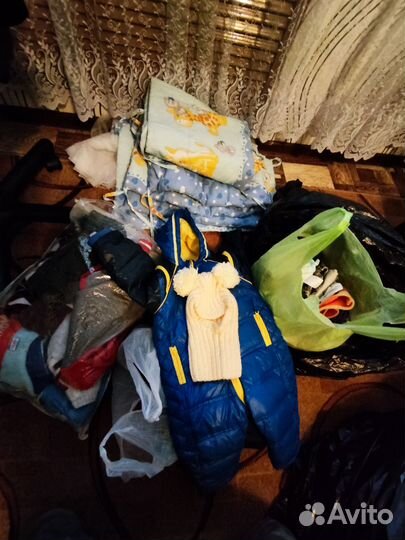 Вещи пакетом на мальчика до года