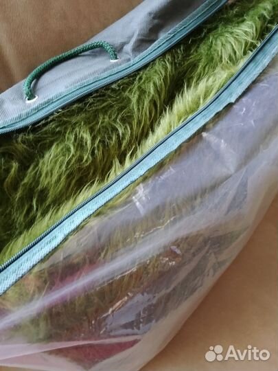 Плед- покрывало из искусственного меха