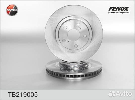 Диск тормозной перед прав/лев Toyota Camry