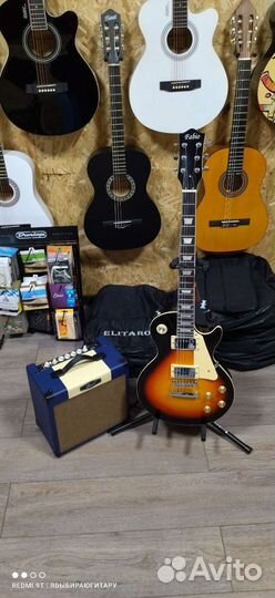 Электрогитара с комбоусилителем новые