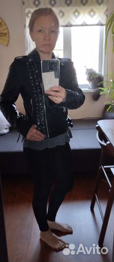 Куртка косуха из экокожи