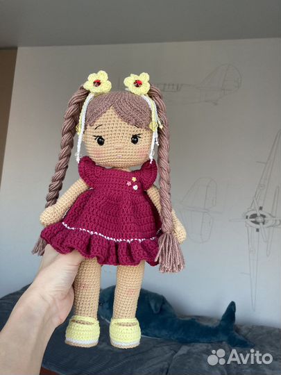 Куколка вязанная