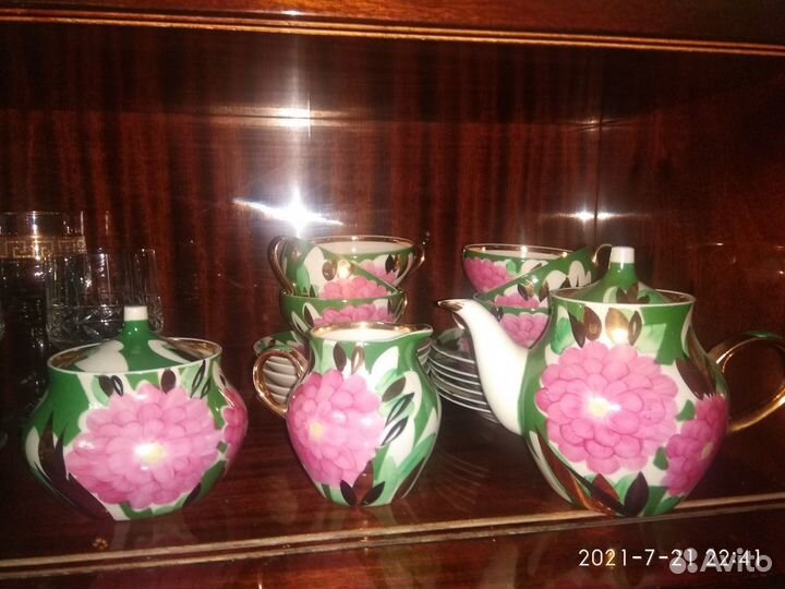 Чайный сервиз Дулево-1985