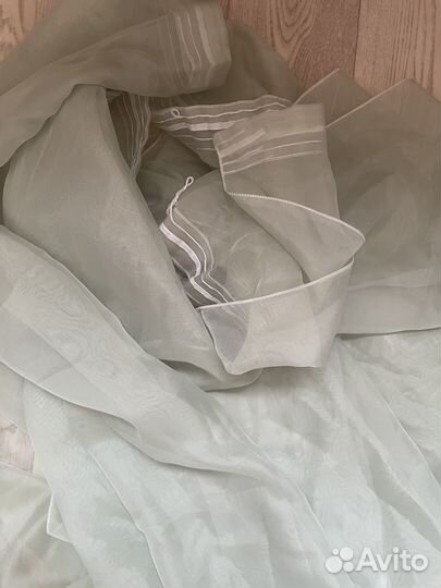 Комплект штор с тюлью