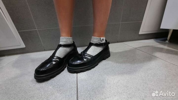 Туфли натуральная кожа 2 пары школьные