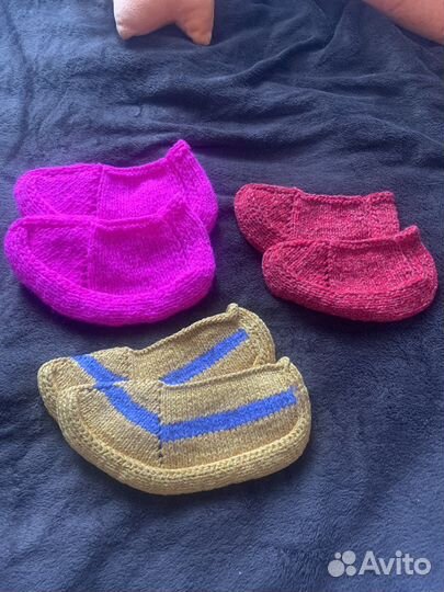 Носки вязаные ручной работы