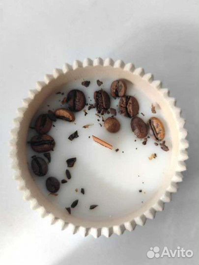 Ароматическая свеча ручной работы