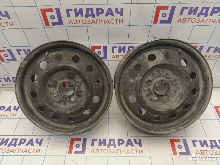 Диск штампованный R15 4*114.3 1 шт