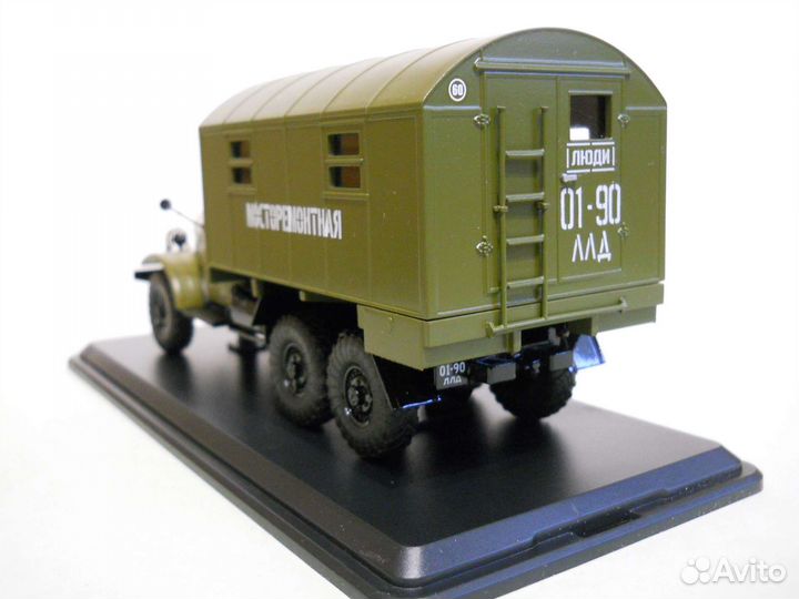 Модель автомобиля зил-157К кунг
