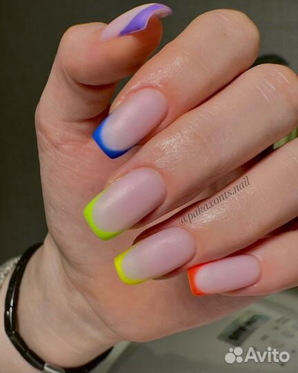 Наращивание ногтей/ Маникюр с покрытием гель лак